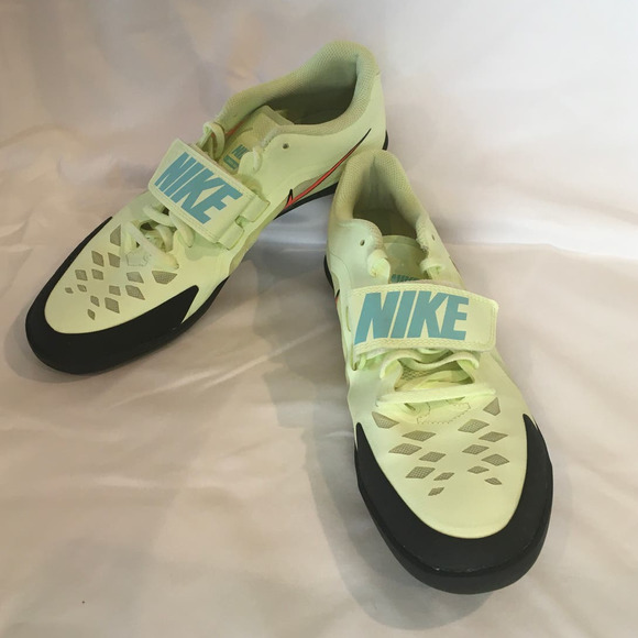 Nike Zoom Rival SD 2 Volt Orange Throwing Discus Shot Put Shoes Sz 10 - Picture 7 of 8